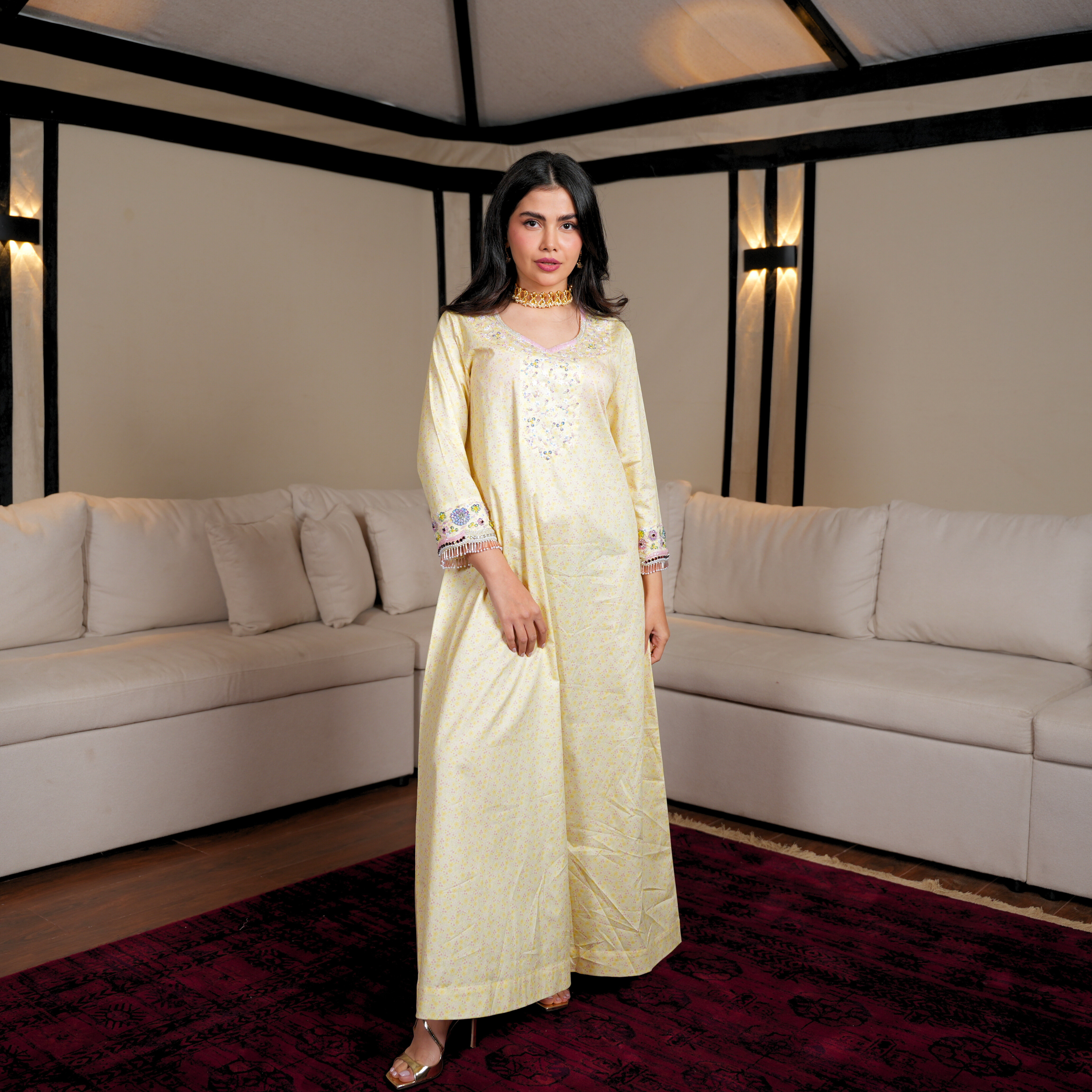 Adults Kaftan: Look 24