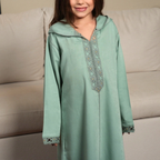Moroccan Randa Embroidered Kaftan, QAR 495