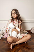 Summer Bouquet Short Pajama Set, kids pajamas
