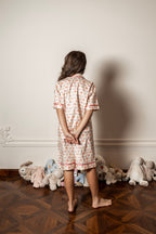 Summer Bouquet Short Pajama set