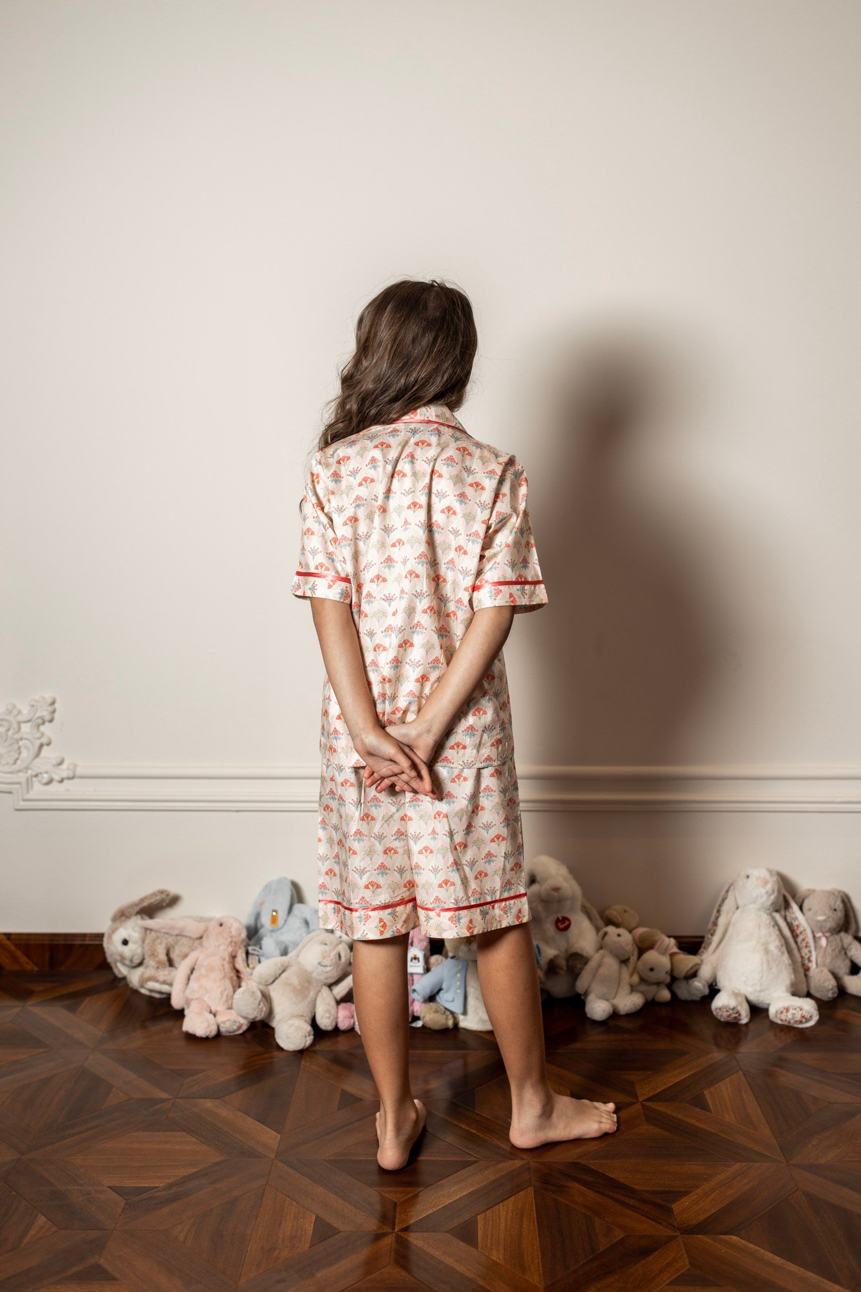 Summer Bouquet Short Pajama set