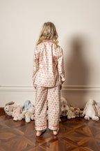 Summer Bouquet Long Pajama Set, kids pajamas