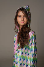 Matte Silk Twill Kaftan, QAR 365