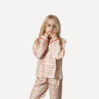 Summer Bouquet Long Pajama Set, kids pajamas