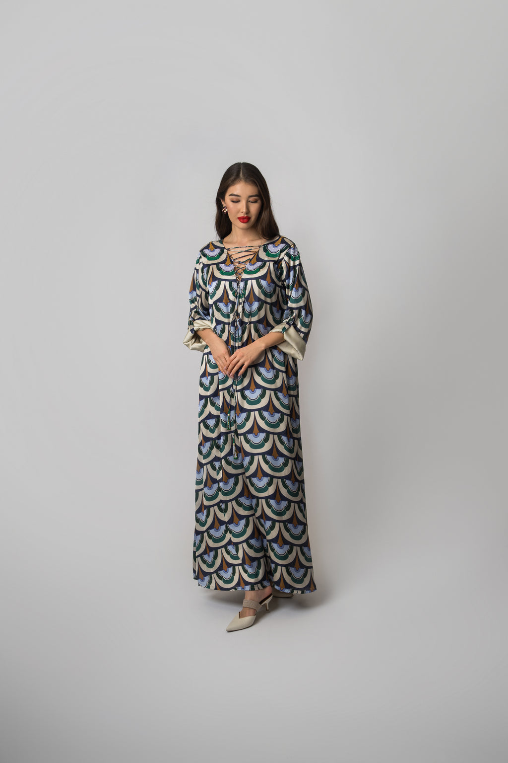 Italian Silk Kaftan, QAR 590