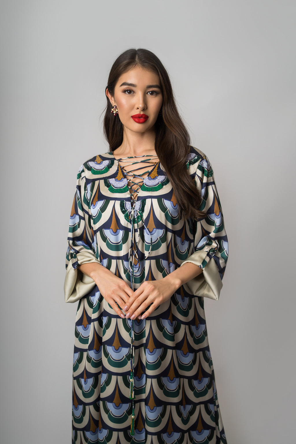 Italian Silk Kaftan, QAR 590