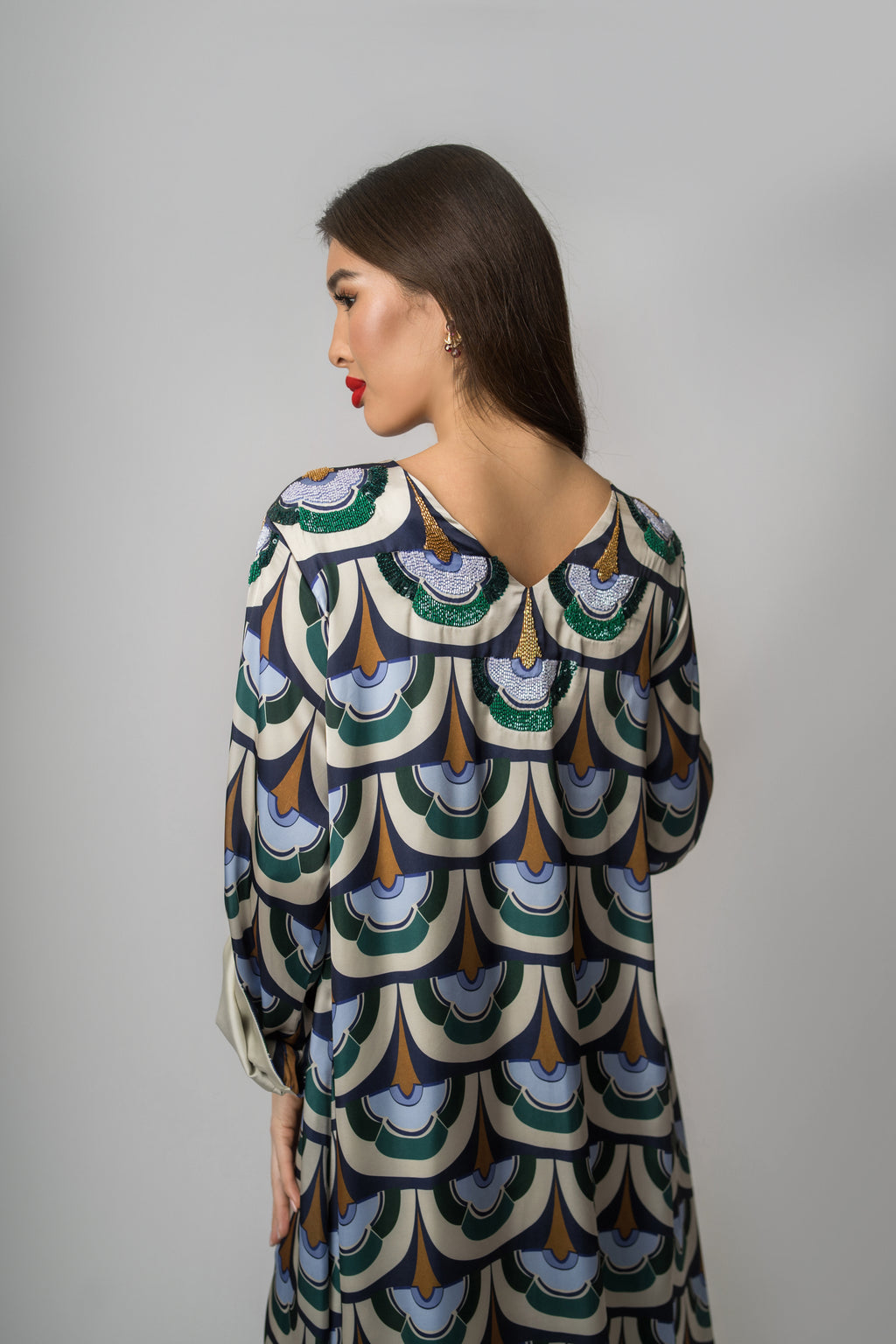 Italian Silk Kaftan, QAR 590