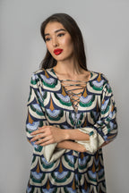 Italian Silk Kaftan, QAR 590
